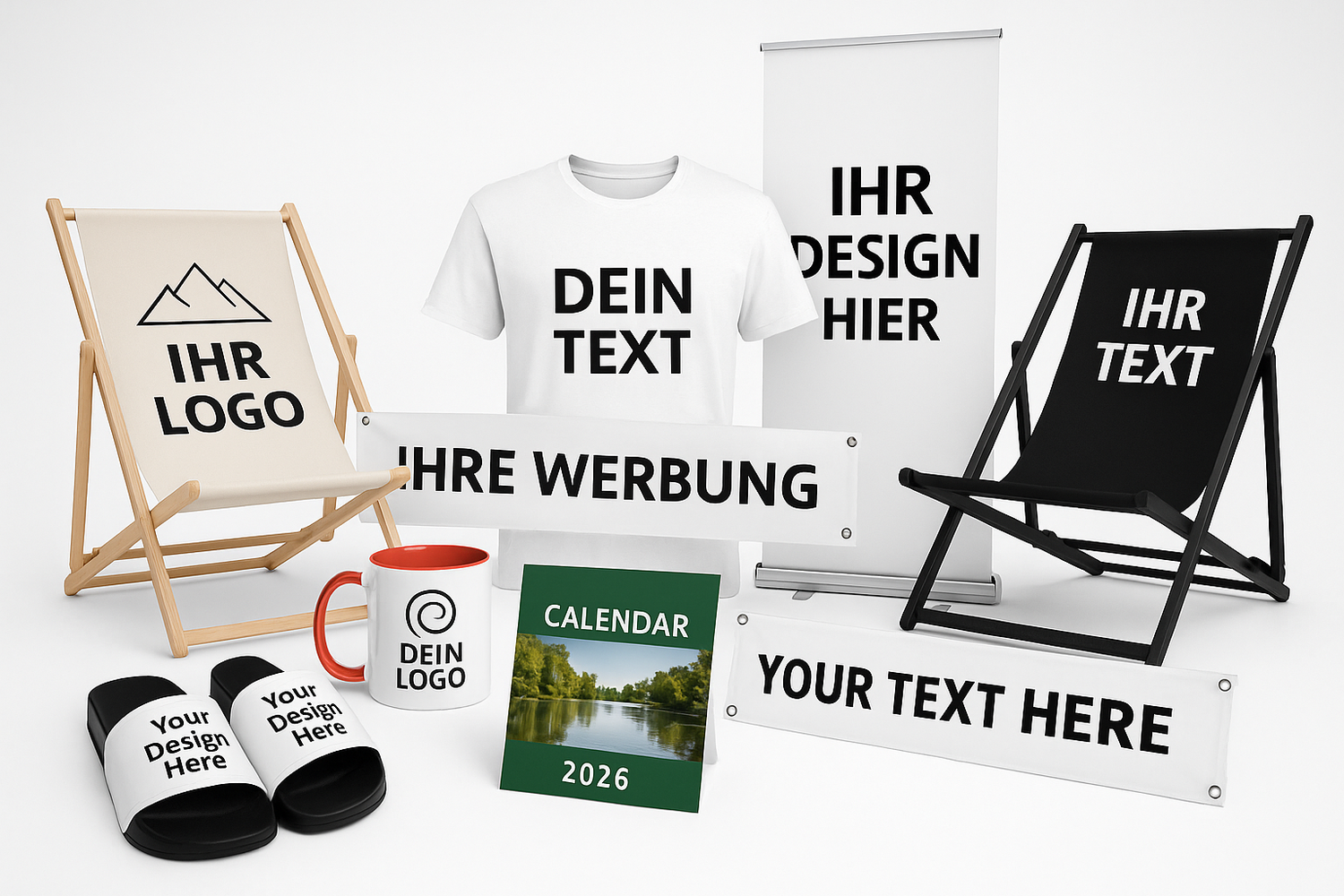 Personalisierbare Produkte (-20% mit der Weihnachtsaktion)